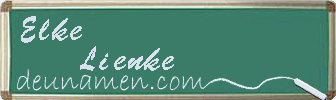 Elke Lienke Visitenkarte